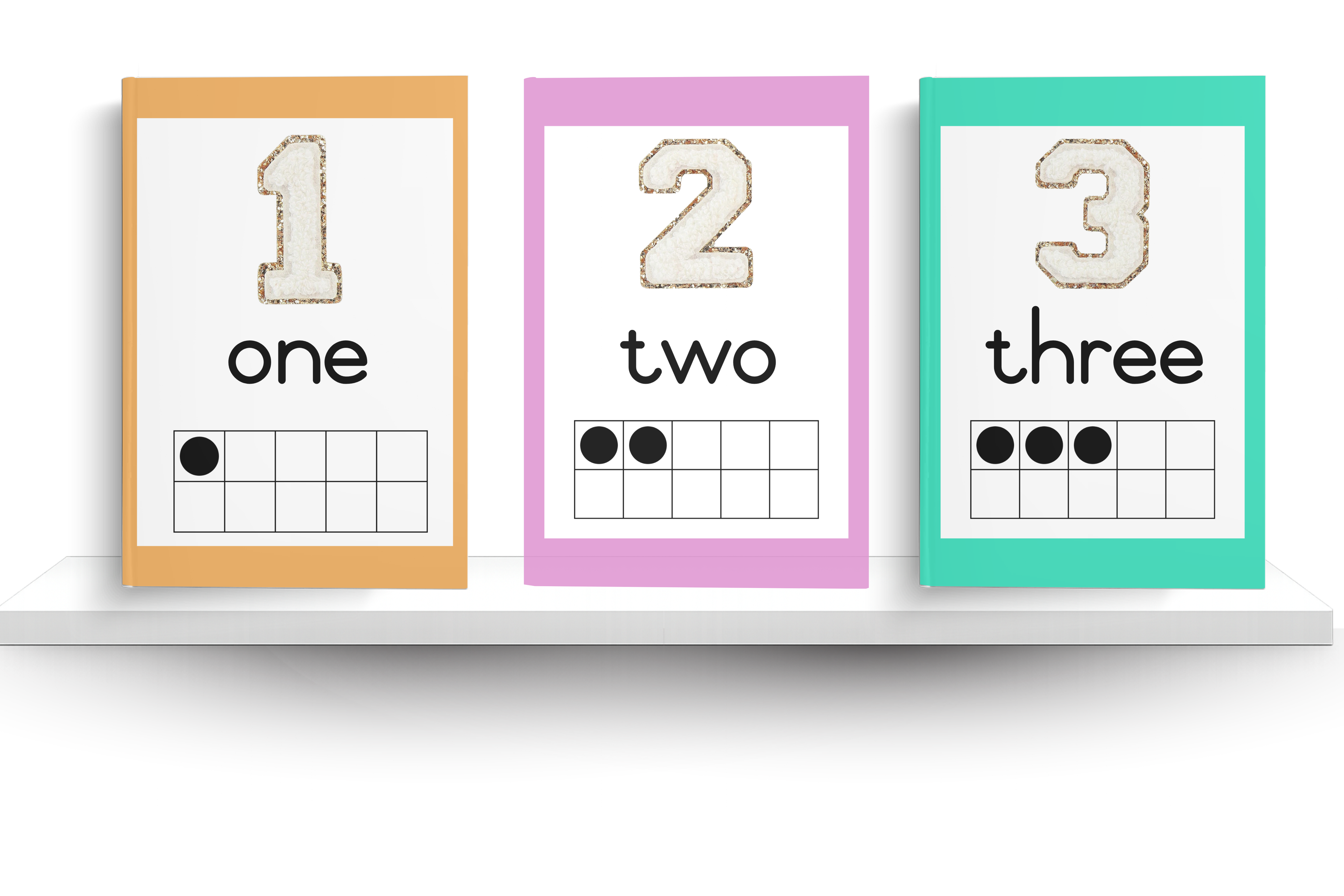 Number Posters (Pastel)